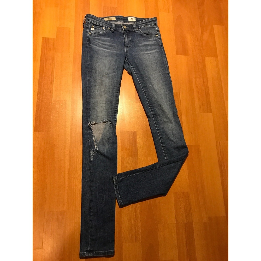 Adriano Goldschmied Jeans 25R The Legging Super Skinny Distressed Ripped Hole